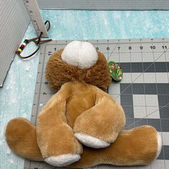 Fiesta Brown and White Stuffed Animal Plush - Picture 3 of 7